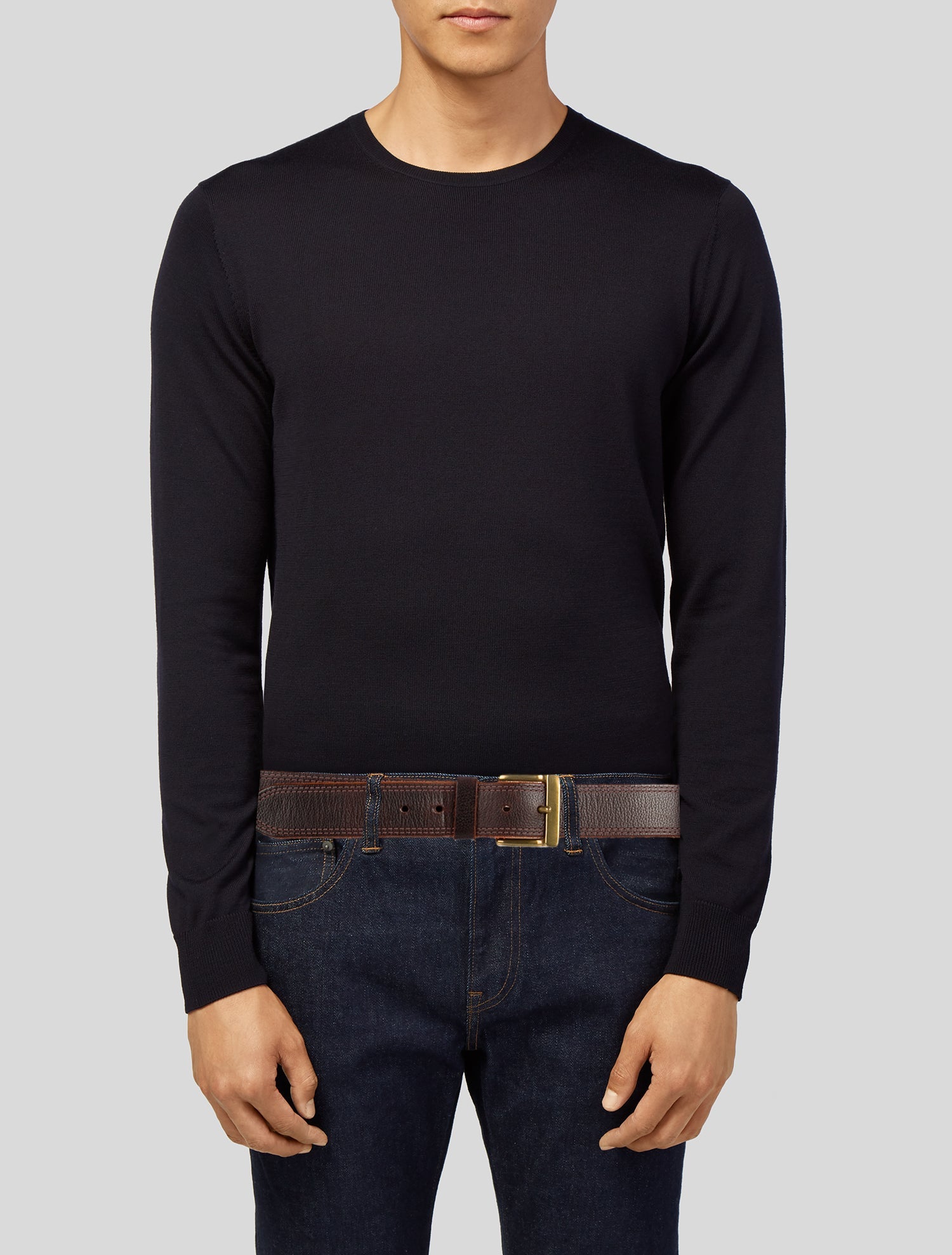 Allen Edmonds Leather Waist Belt