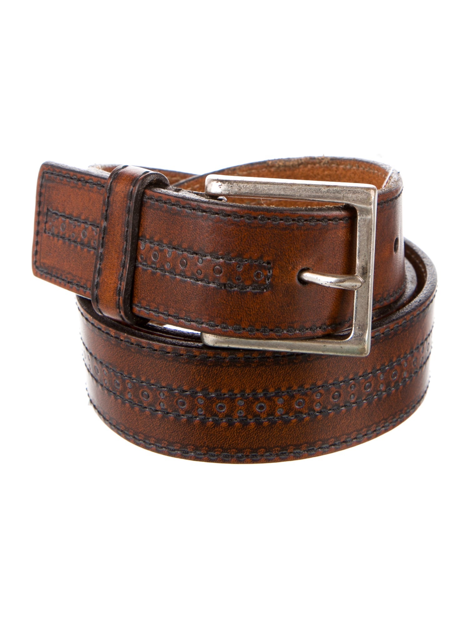 Allen Edmonds Leather Waist Belt