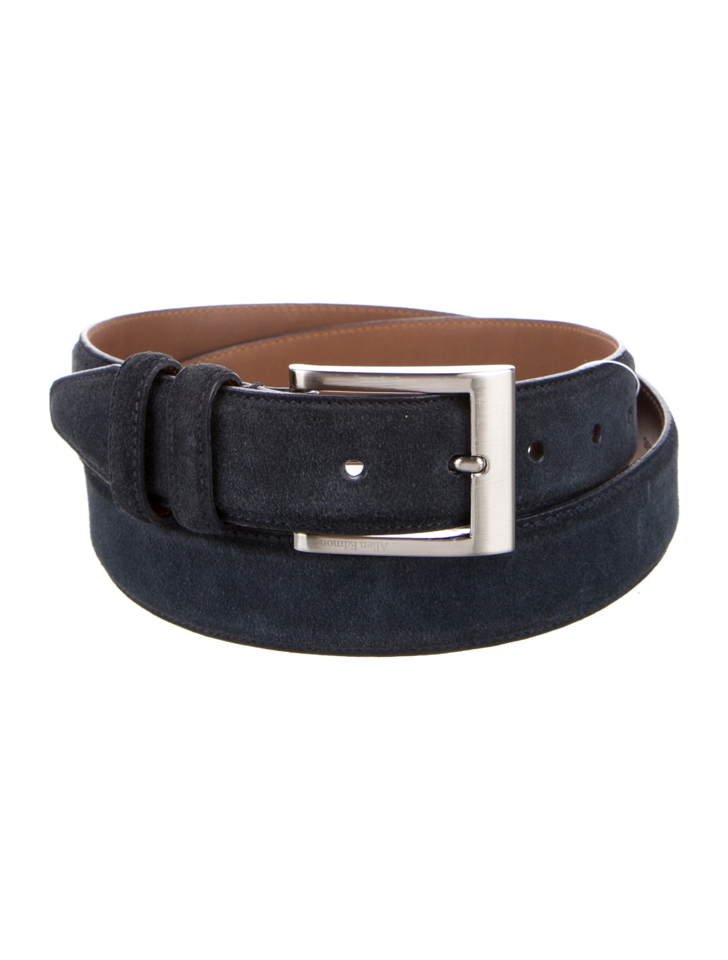 Allen Edmonds Suede Waist Belt