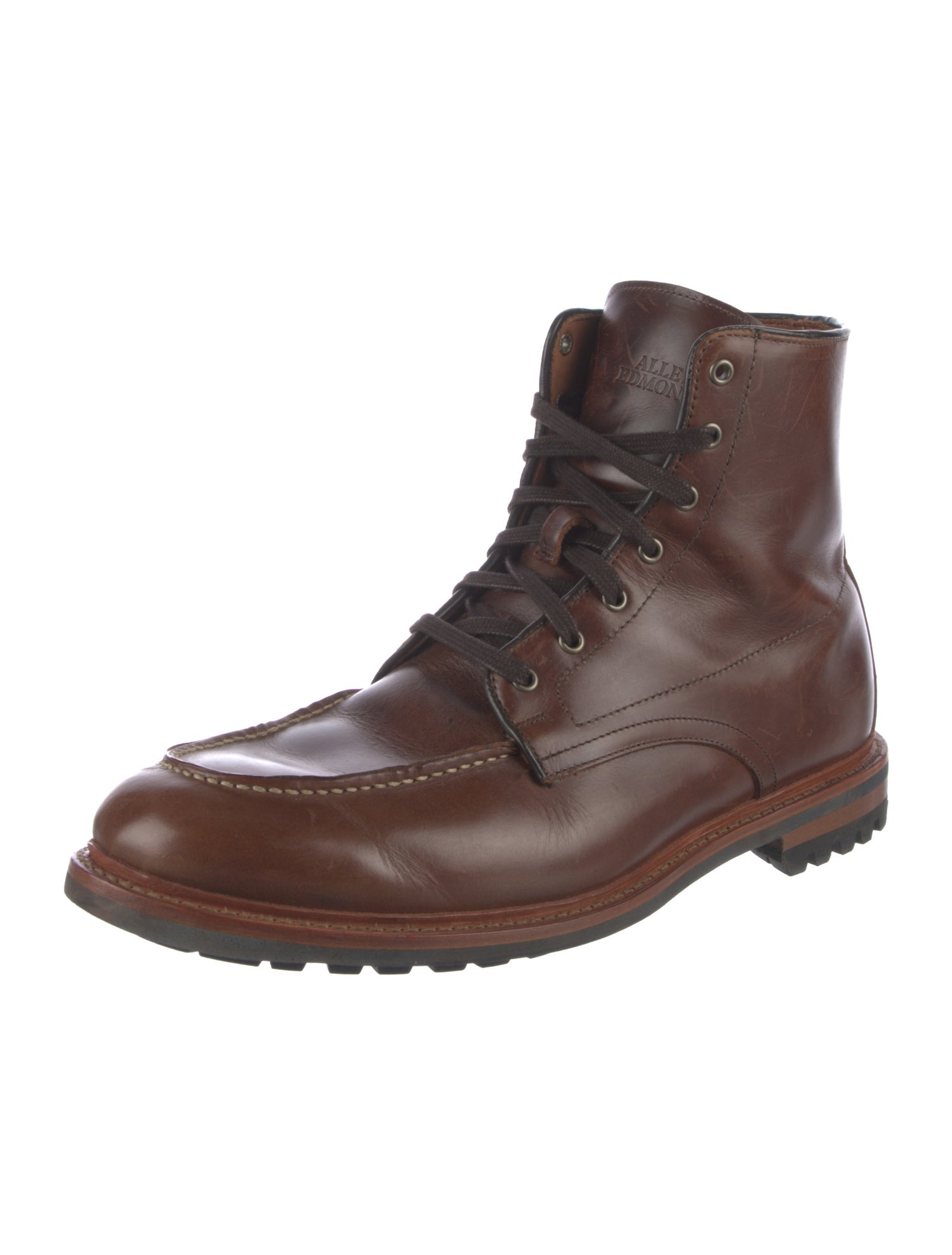 Allen Edmonds Leather Lace-Up Boots