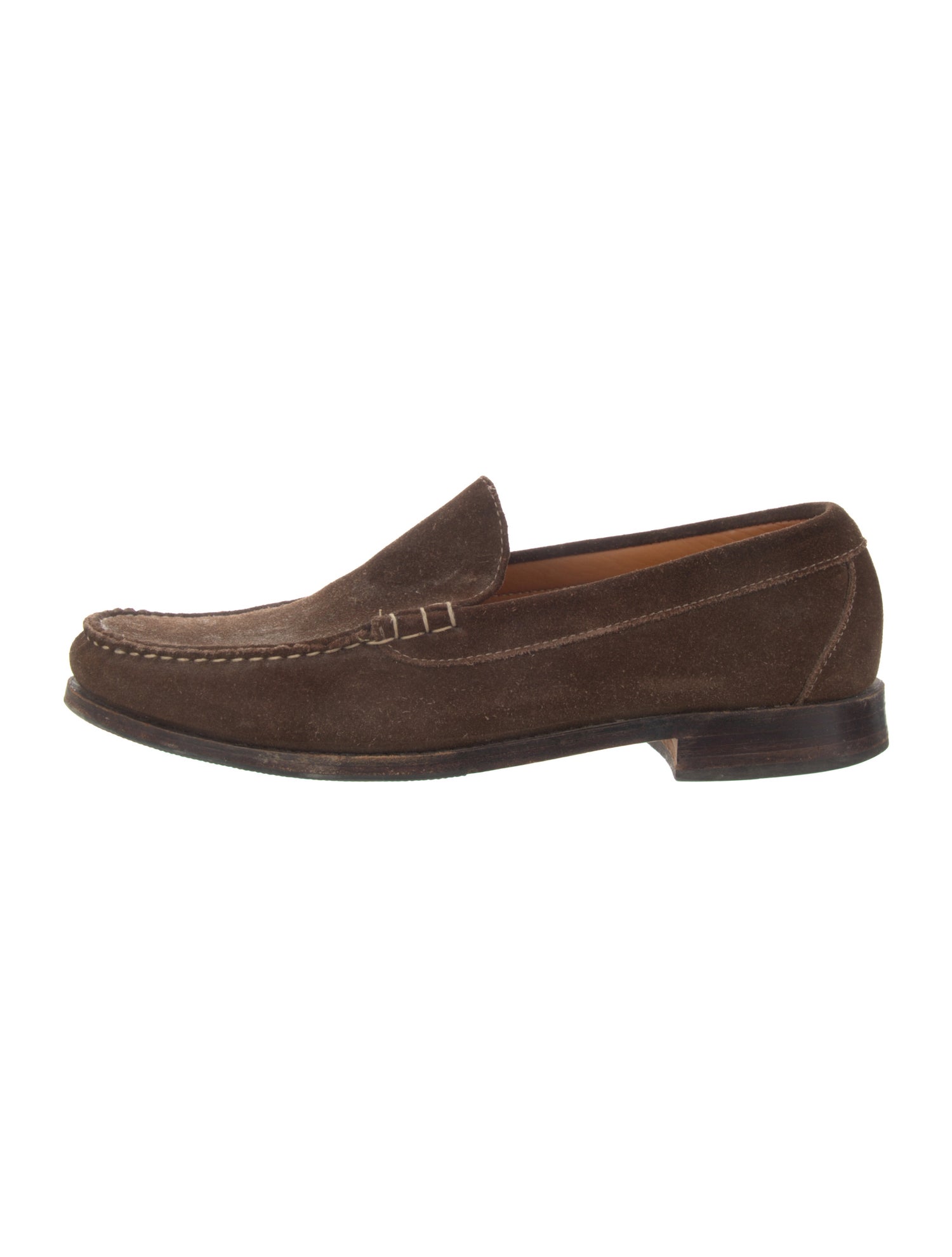 Allen Edmonds Suede Dress Loafers