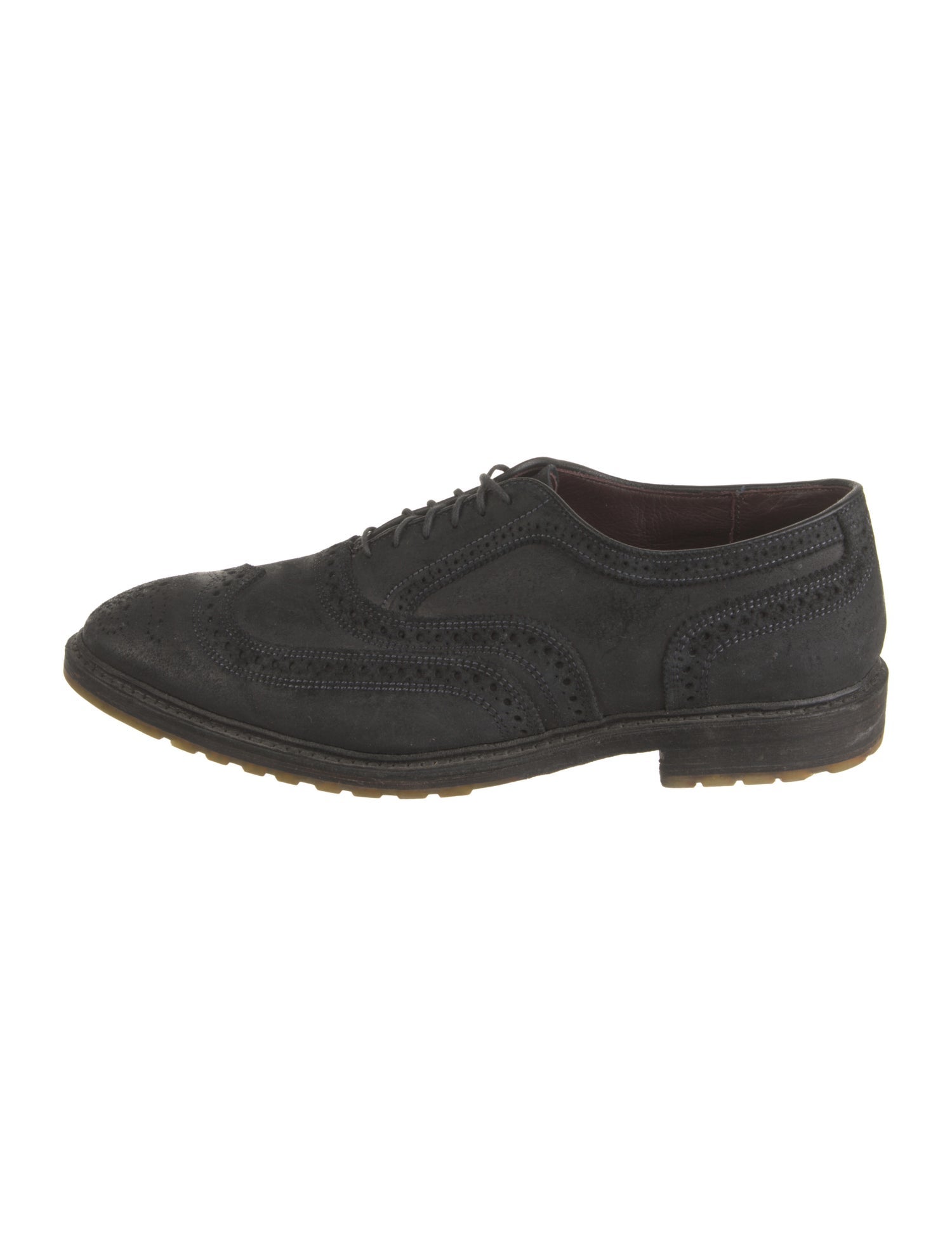 Allen Edmonds Suede Lasercut Accents Brogues