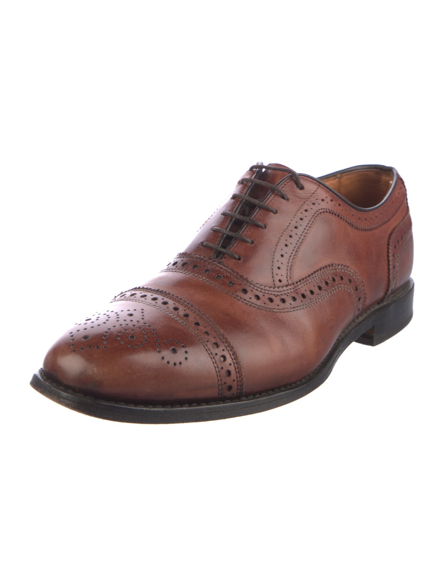 Allen Edmonds Leather Lasercut Accents Brogues