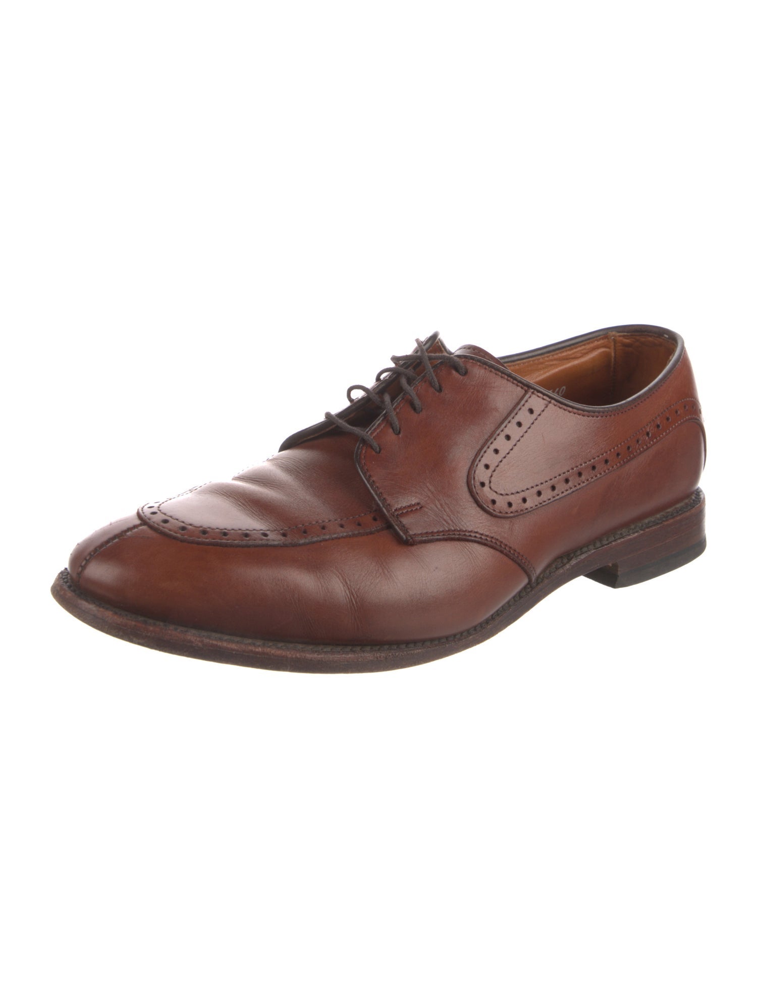 Allen Edmonds Leather Lasercut Accents Derby Shoes