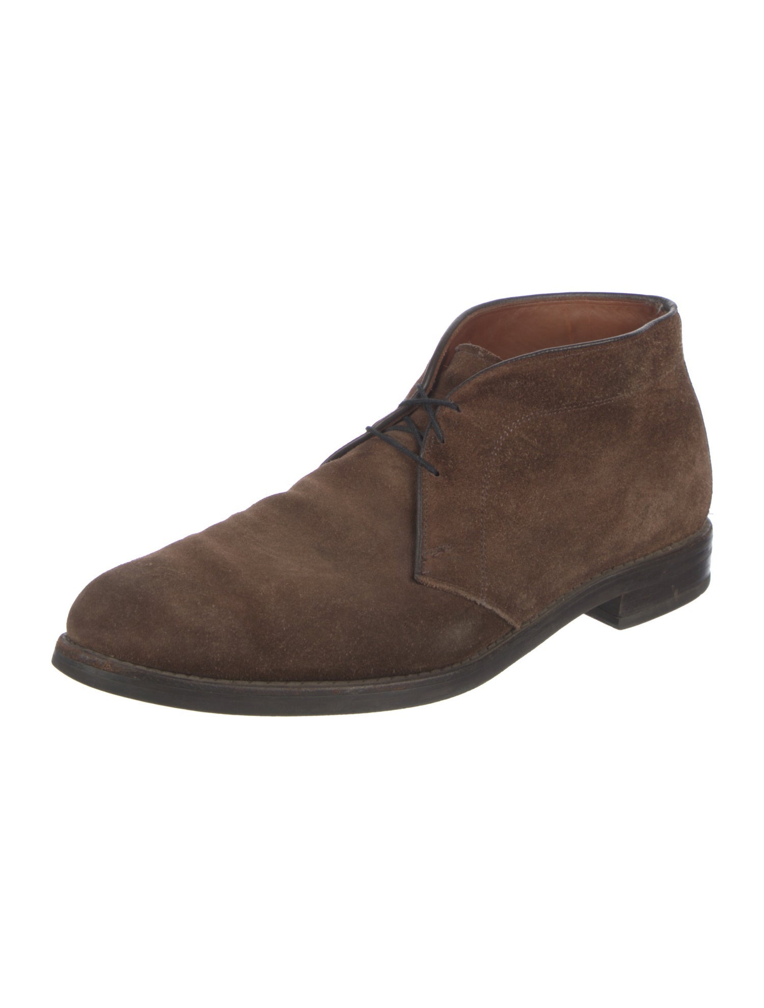 Allen Edmonds Suede Lace-Up Boots