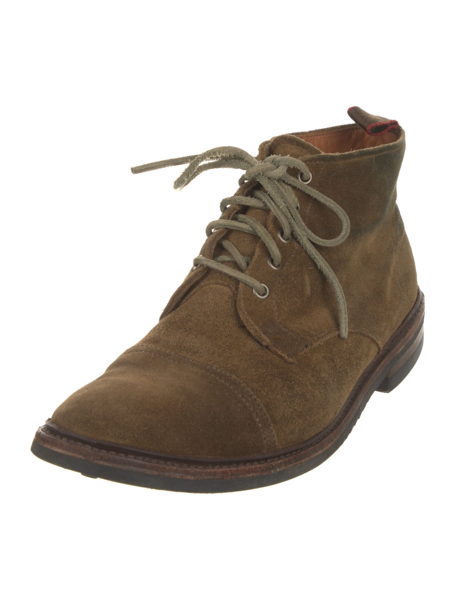 Allen Edmonds Suede Lace-Up Boots