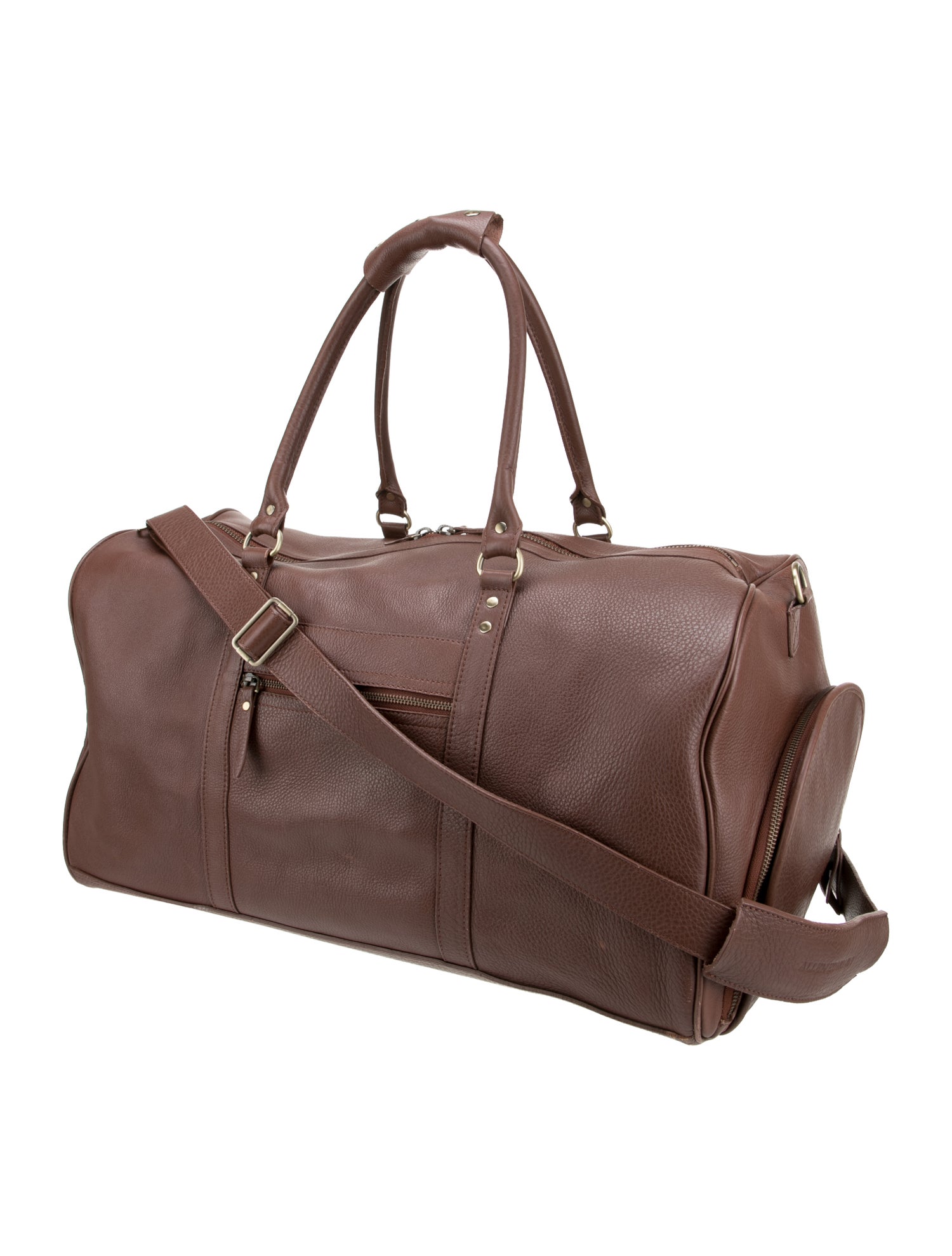 Allen Edmonds leather carry-on