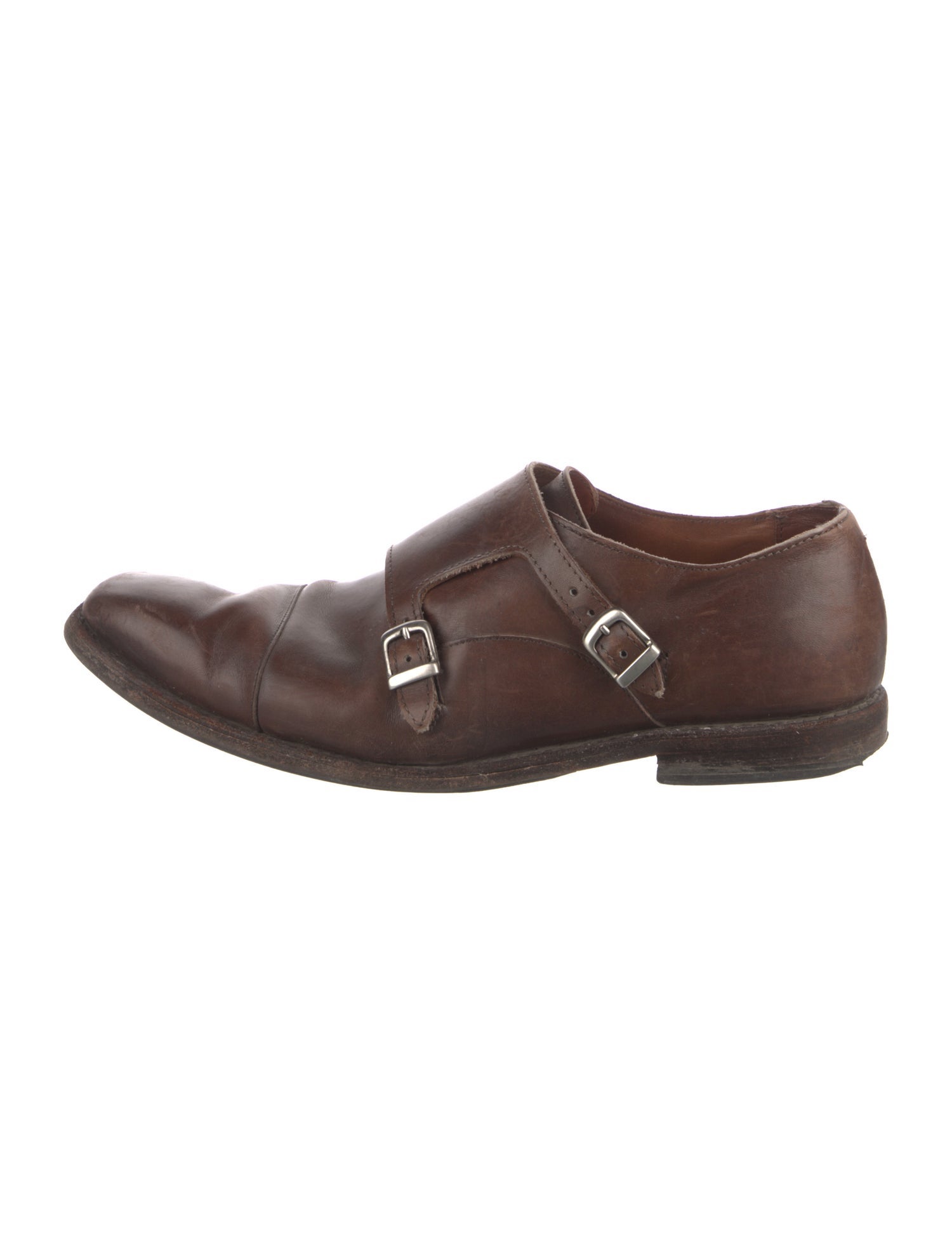 Allen Edmonds Leather Monk Straps
