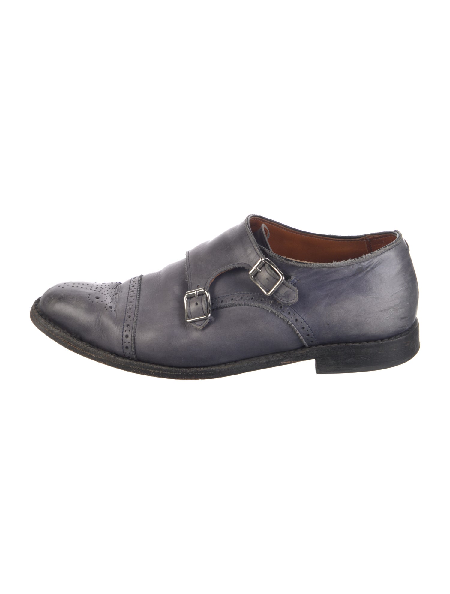 Allen Edmonds Leather Monk Straps
