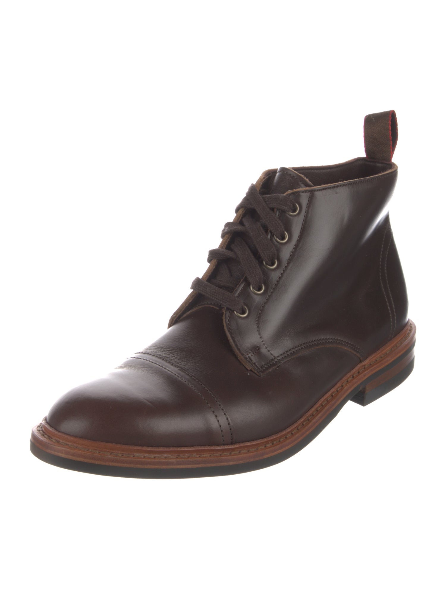 Allen Edmonds Leather Lace-Up Boots