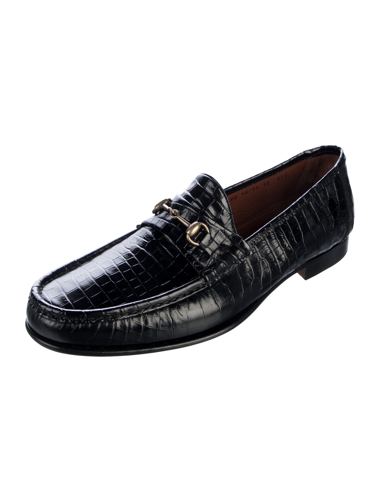 Allen Edmonds Embossed Leather Loafers