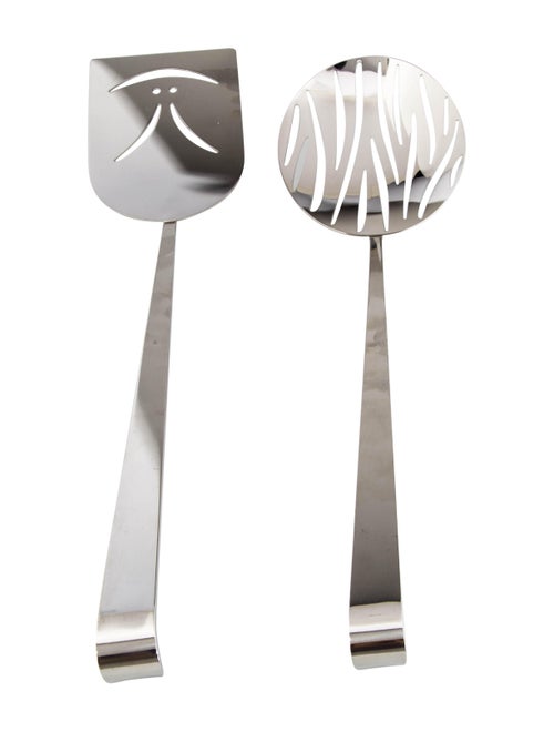 Alessi 2-Piece Faitoo Spatula & Skimmer Set