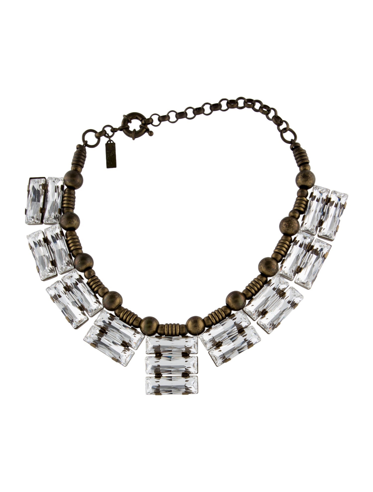 Auden Crystal Solaris Collar Necklace