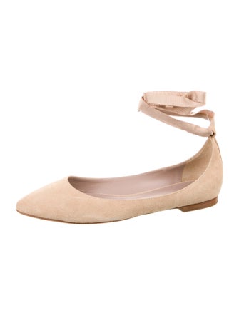 AERIN Suede Ballet Flats