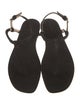 AERIN Suede T-Strap Sandals w/ Tags