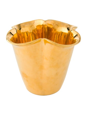 AERIN Gilded Clover Small Vase