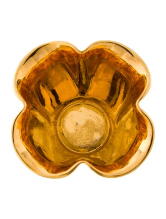 AERIN Gilded Clover Small Vase