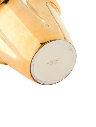 AERIN Gilded Clover Small Vase