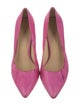 AERIN Snakeskin Pumps