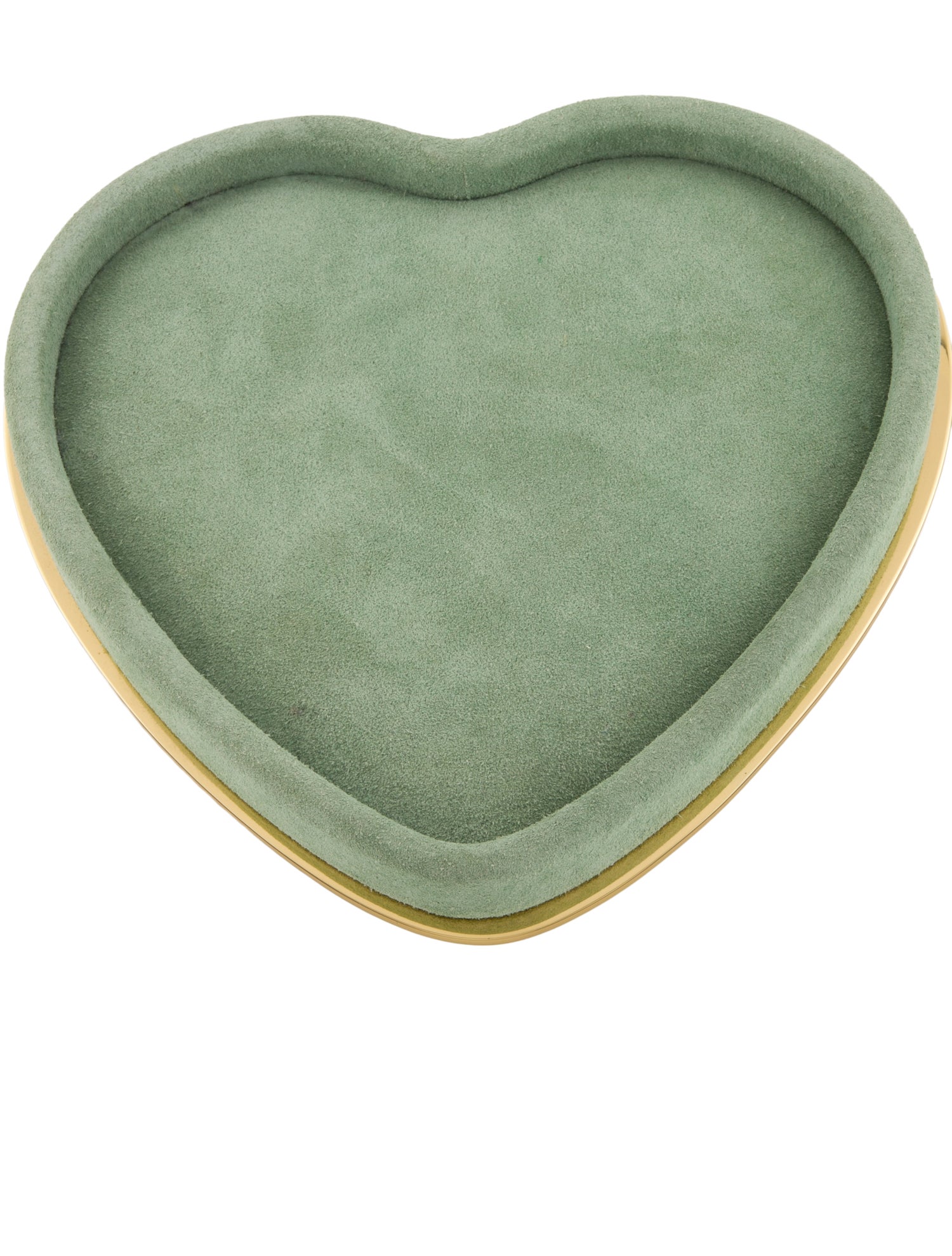 AERIN Valentina Suede Heart Tray