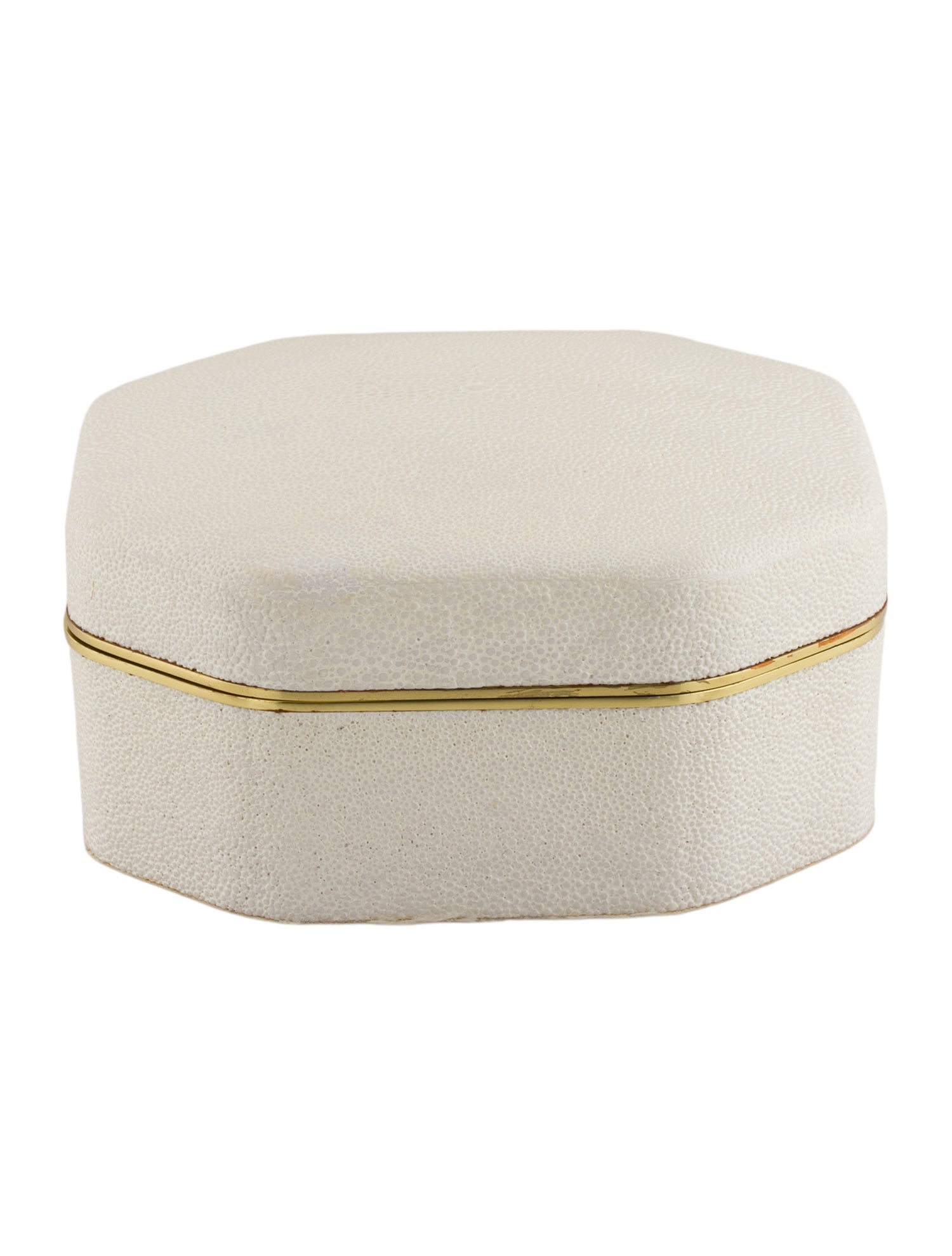 AERIN Octagon Shagreen Trinket Box