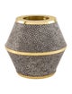 AERIN Shagreen & Brass Cone Match Striker