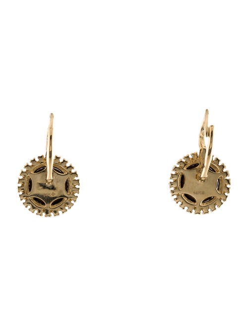 Anne Sisteron 14K Opal Doublet, Turquoise & Diamond Kai Drop Earrings