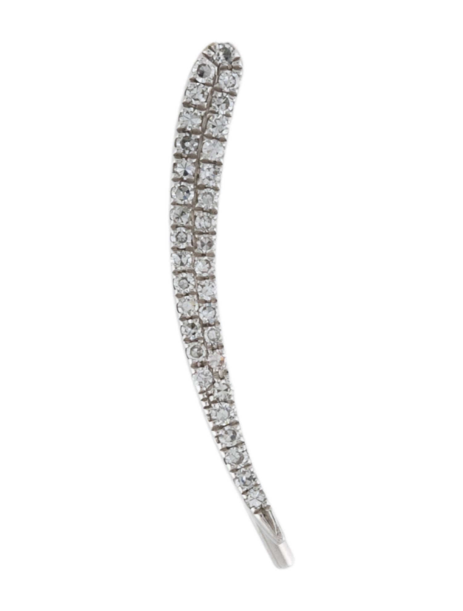 Anne Sisteron 14K Diamond Karma Ear Climber