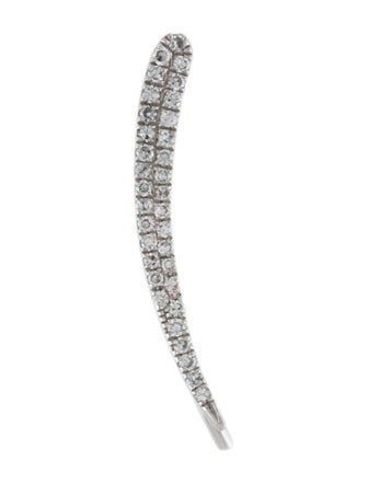 Anne Sisteron 14K Diamond Karma Ear Climber