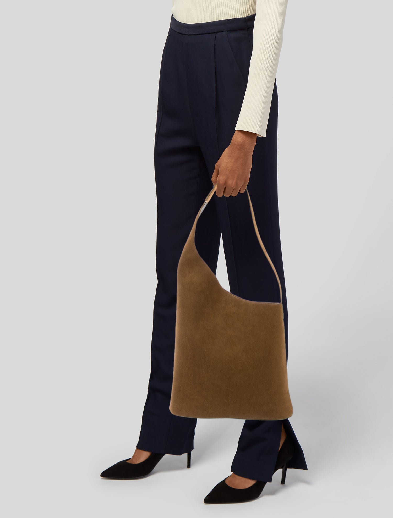 Aesther Ekme Suede Shoulder Bag