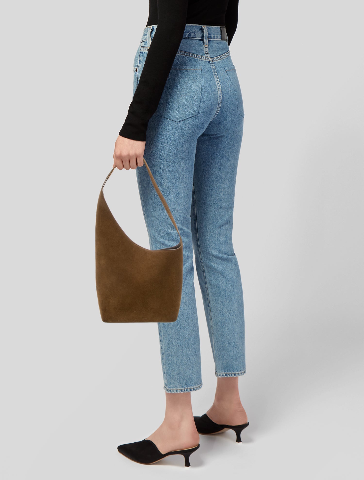 Aesther Ekme Suede Shoulder Bag