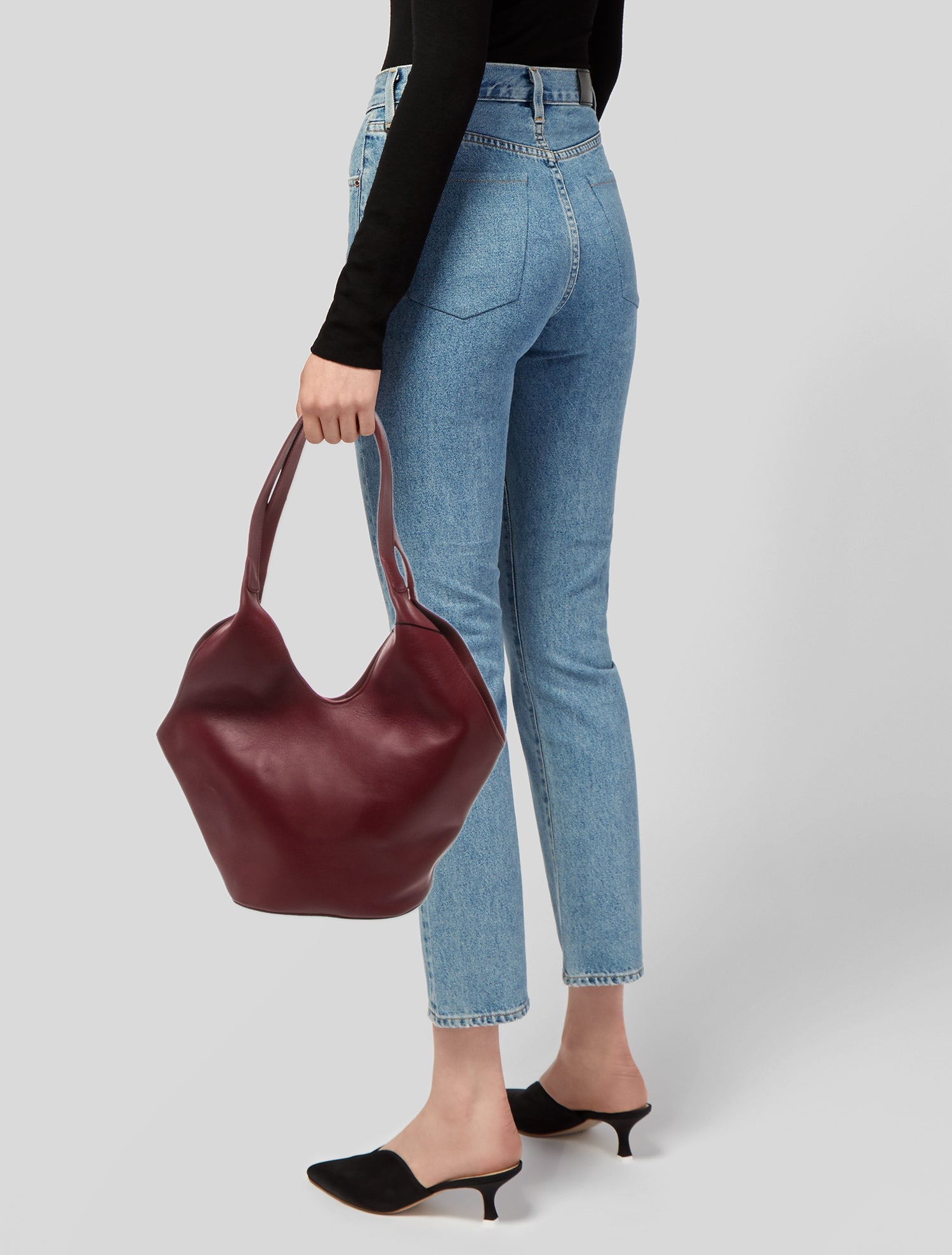 Aesther Ekme Leather Shoulder Bag w/ Tags