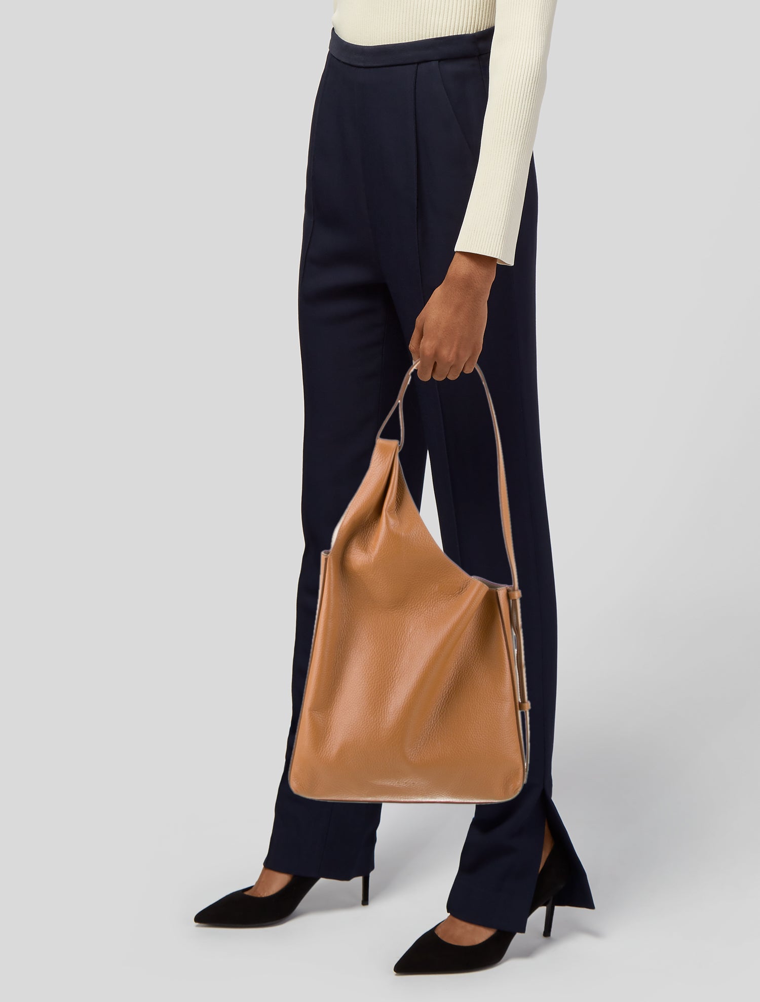 Aesther Ekme Leather Top Handle Bag