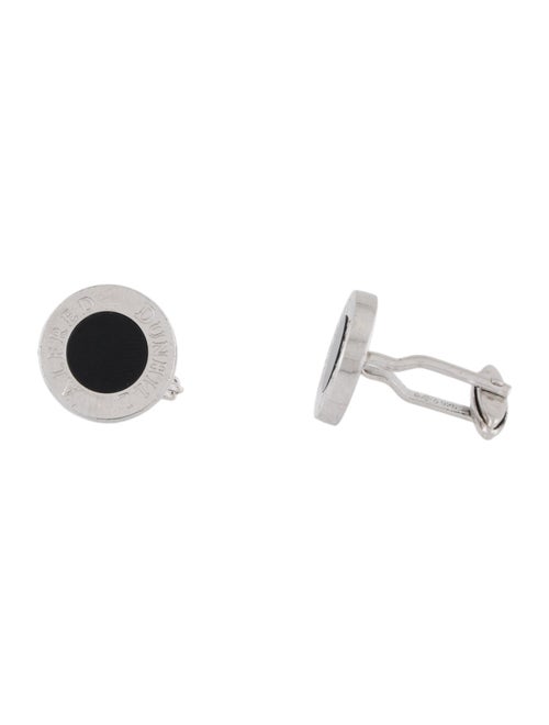 Alfred Dunhill Enamel Logo Cufflinks