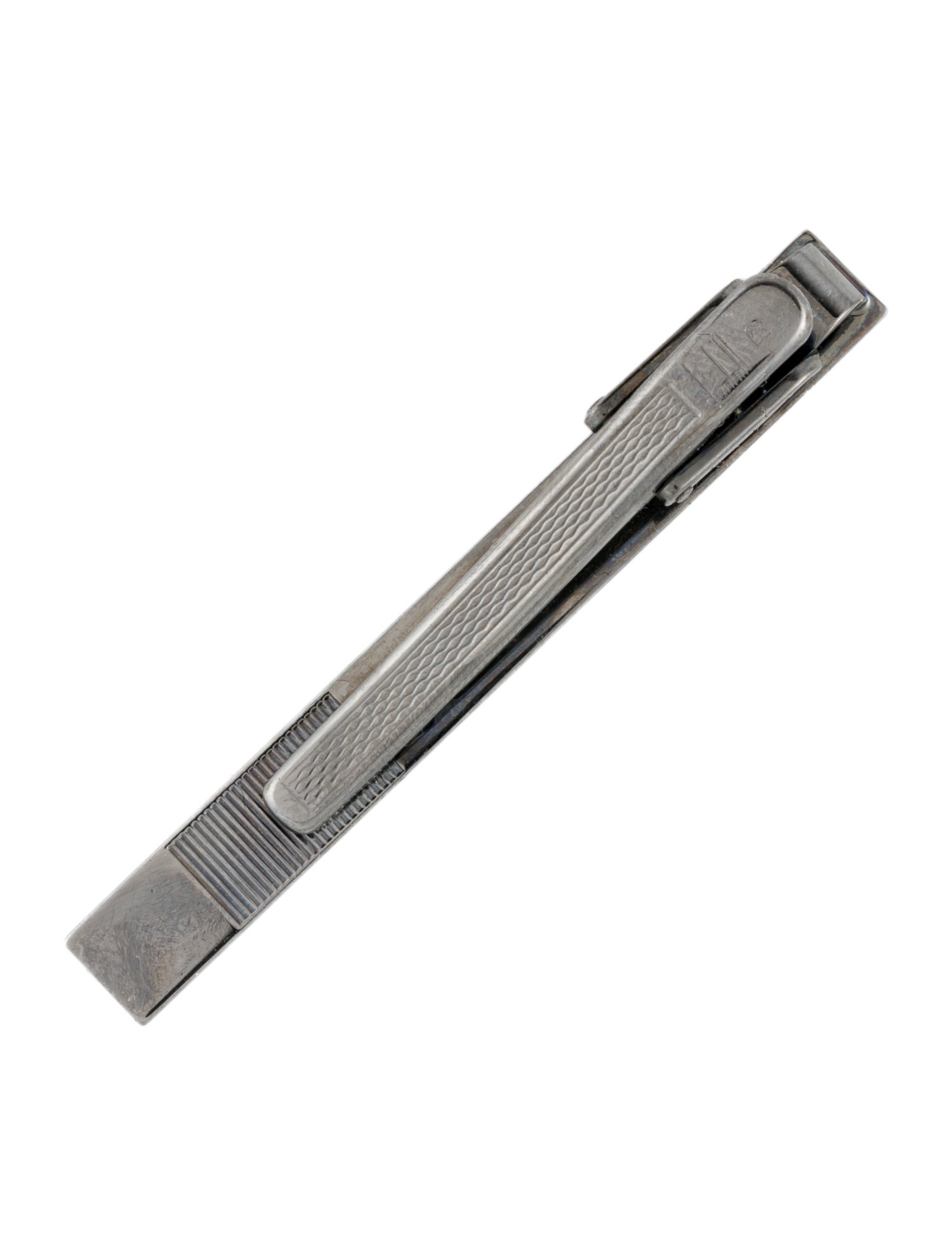 Alfred Dunhill Two Tone Tie CLip