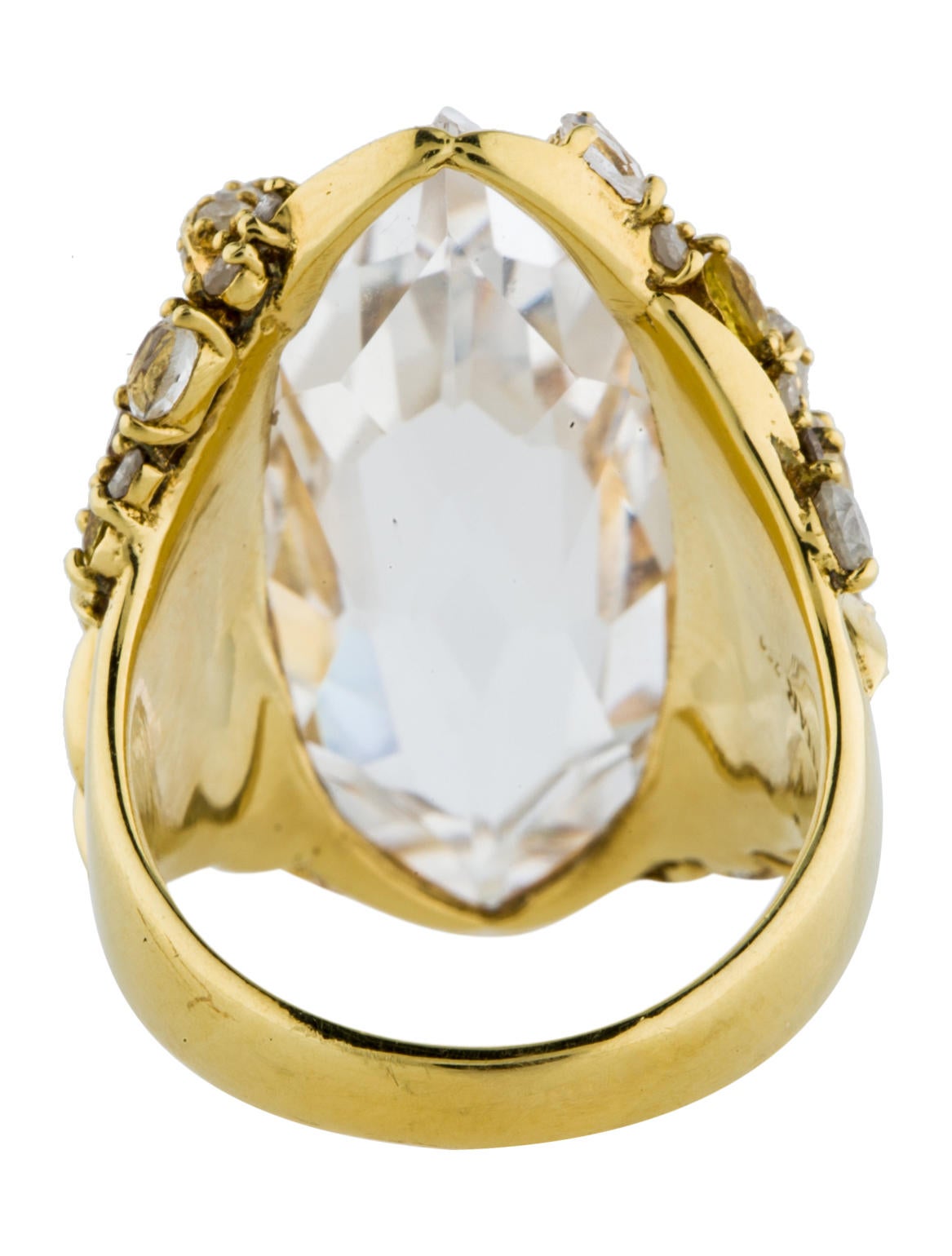 Alexis Bittar Fine Jewelry 18K Quartz Ring Rings AFJ20028 The RealReal