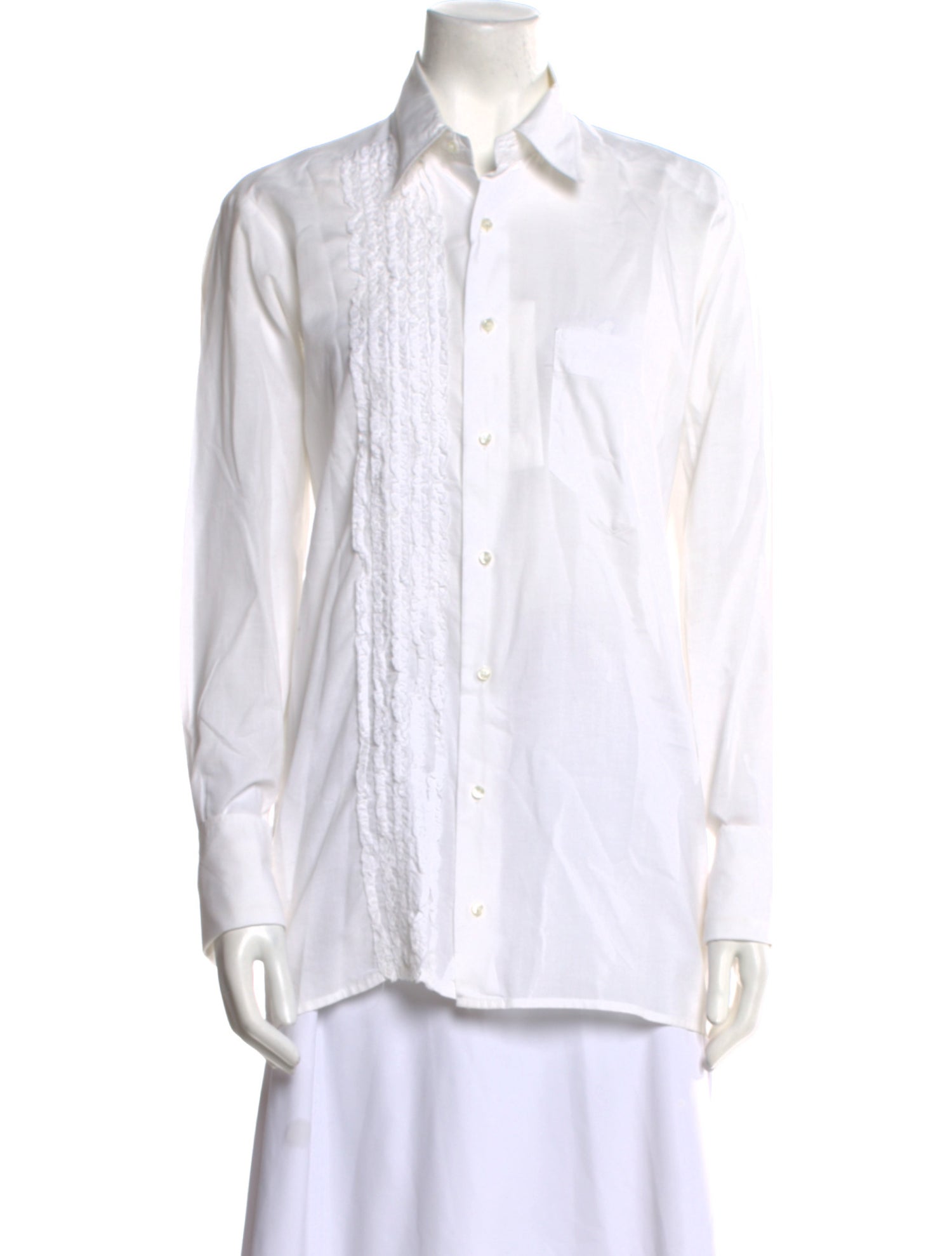 A.F. Vandevorst Long Sleeve Button-Up Top