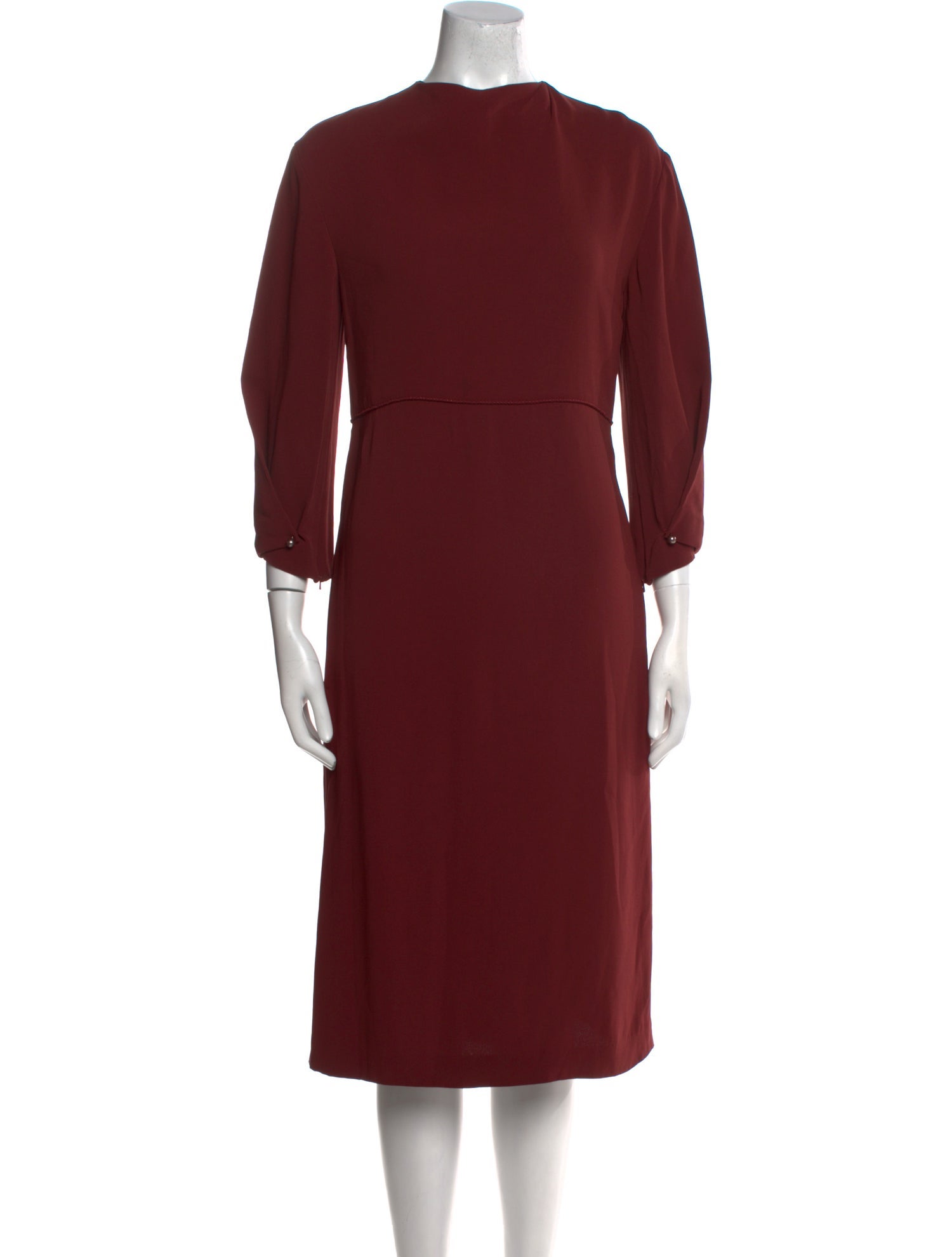 Giada Crew Neck Midi Length Dress