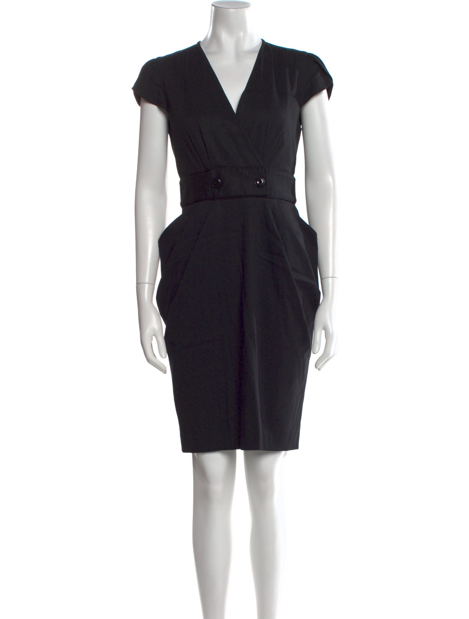 Giada Virgin Wool Knee-Length Dress