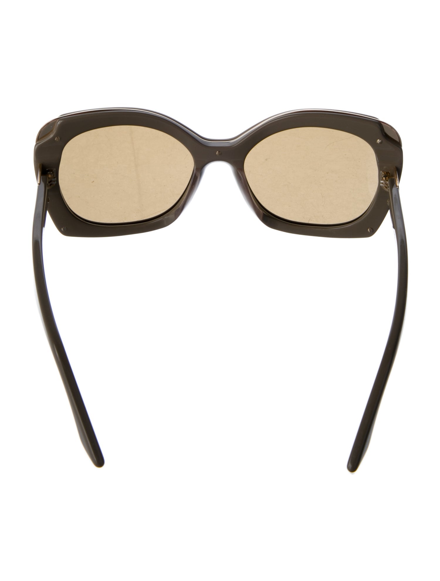 Giada 18 Karat Rectangle Sunglasses Square Sunglasses