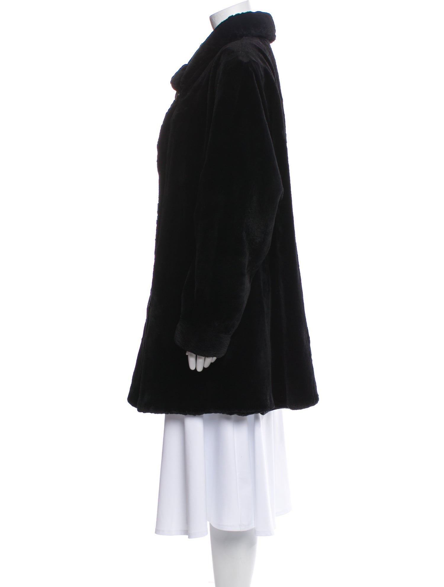 Alexis and Gianni Faux Fur Coat