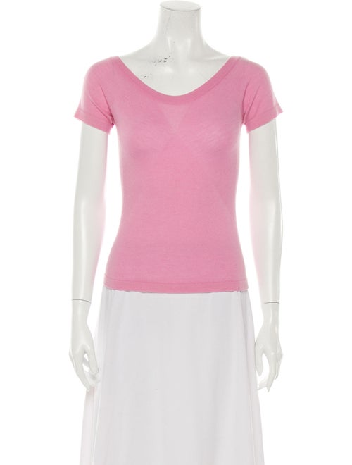 Agnona Scoop Neck Sweater Pink