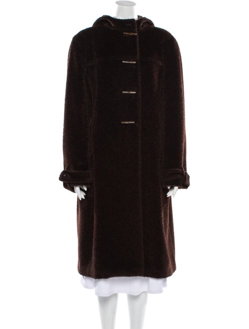 Agnona Alpaca Coat Brown