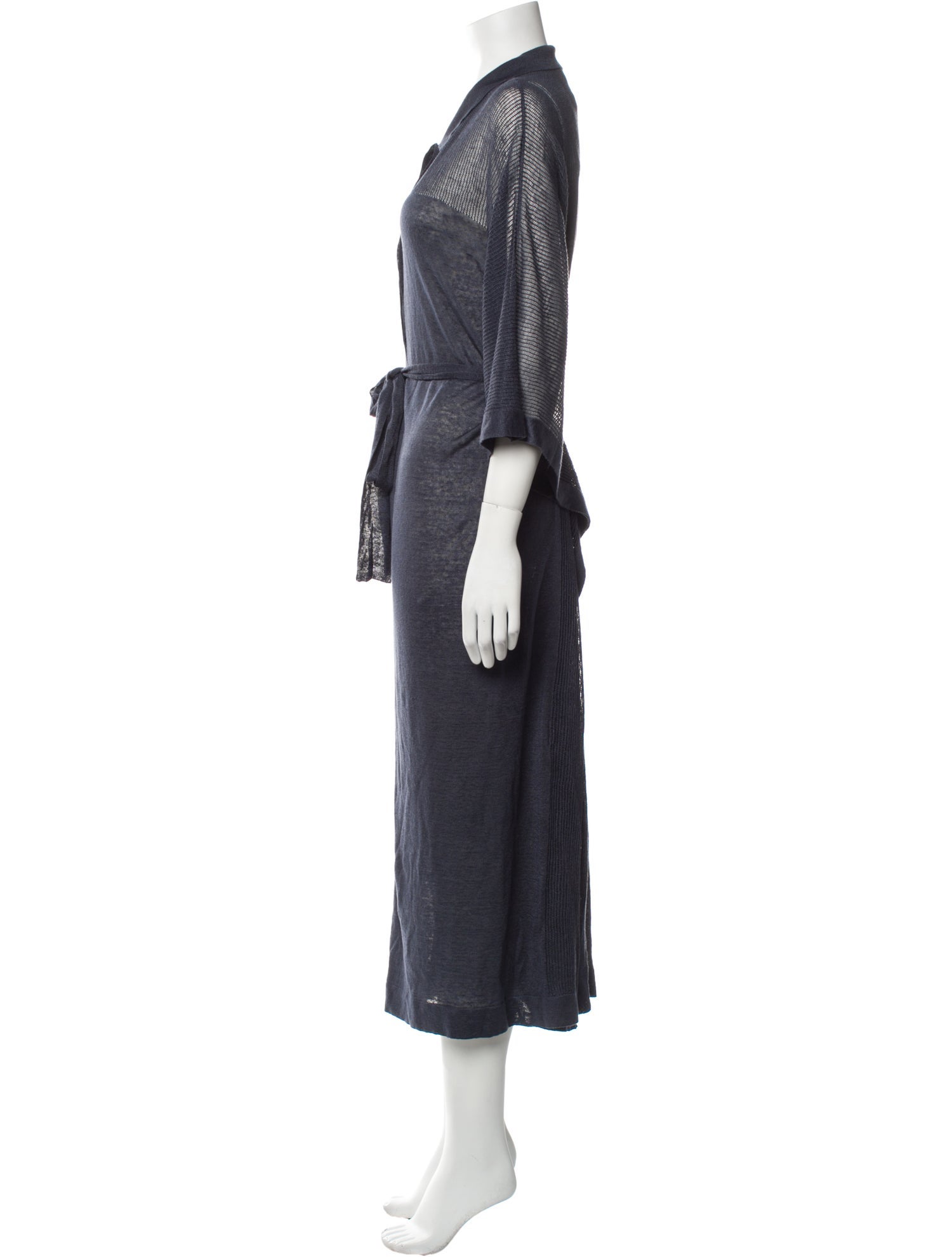 Agnona V-Neck Midi Length Dress w/ Tags