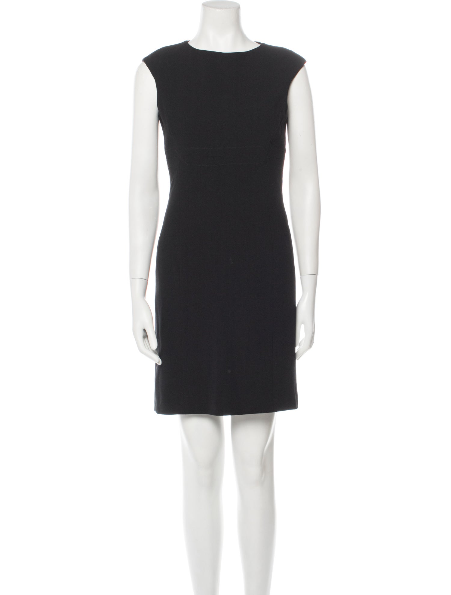 Agnona Bateau Neckline Mini Dress
