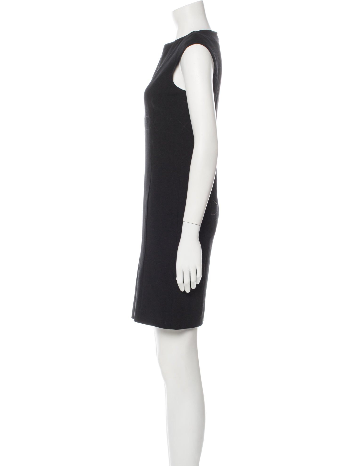 Agnona Bateau Neckline Mini Dress