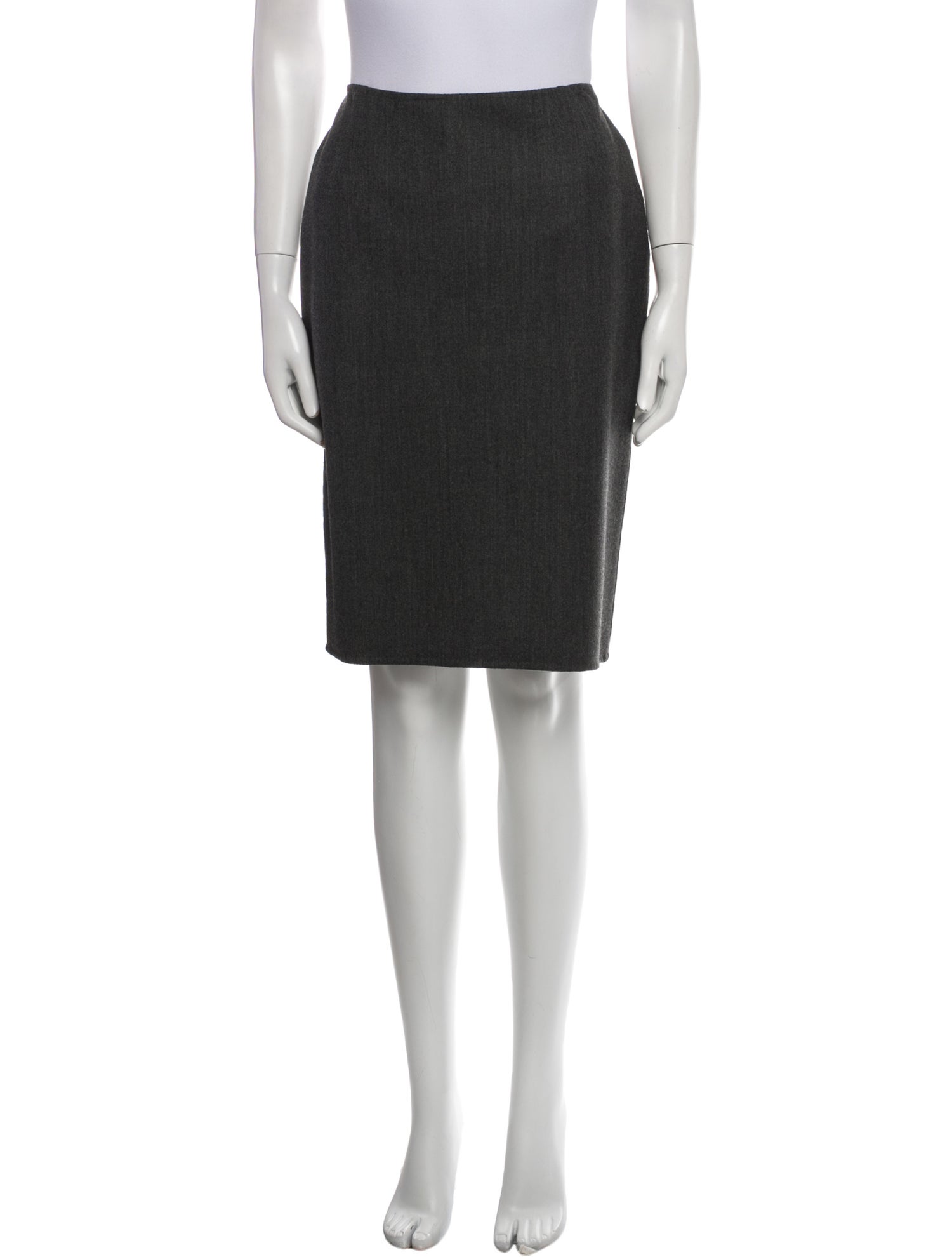 スカート CHONO Stella dot straight skirt 36 Stella High Rise Polka Dot Satin Skater Skirt - Cream/combo