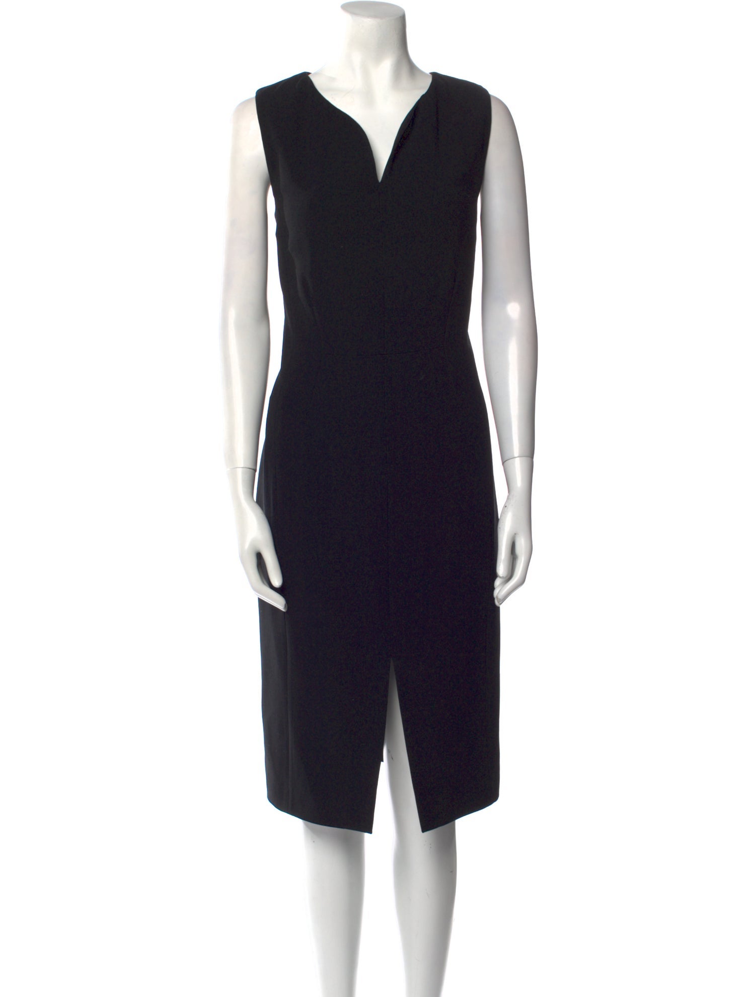 Agnona Virgin Wool Midi Length Dress