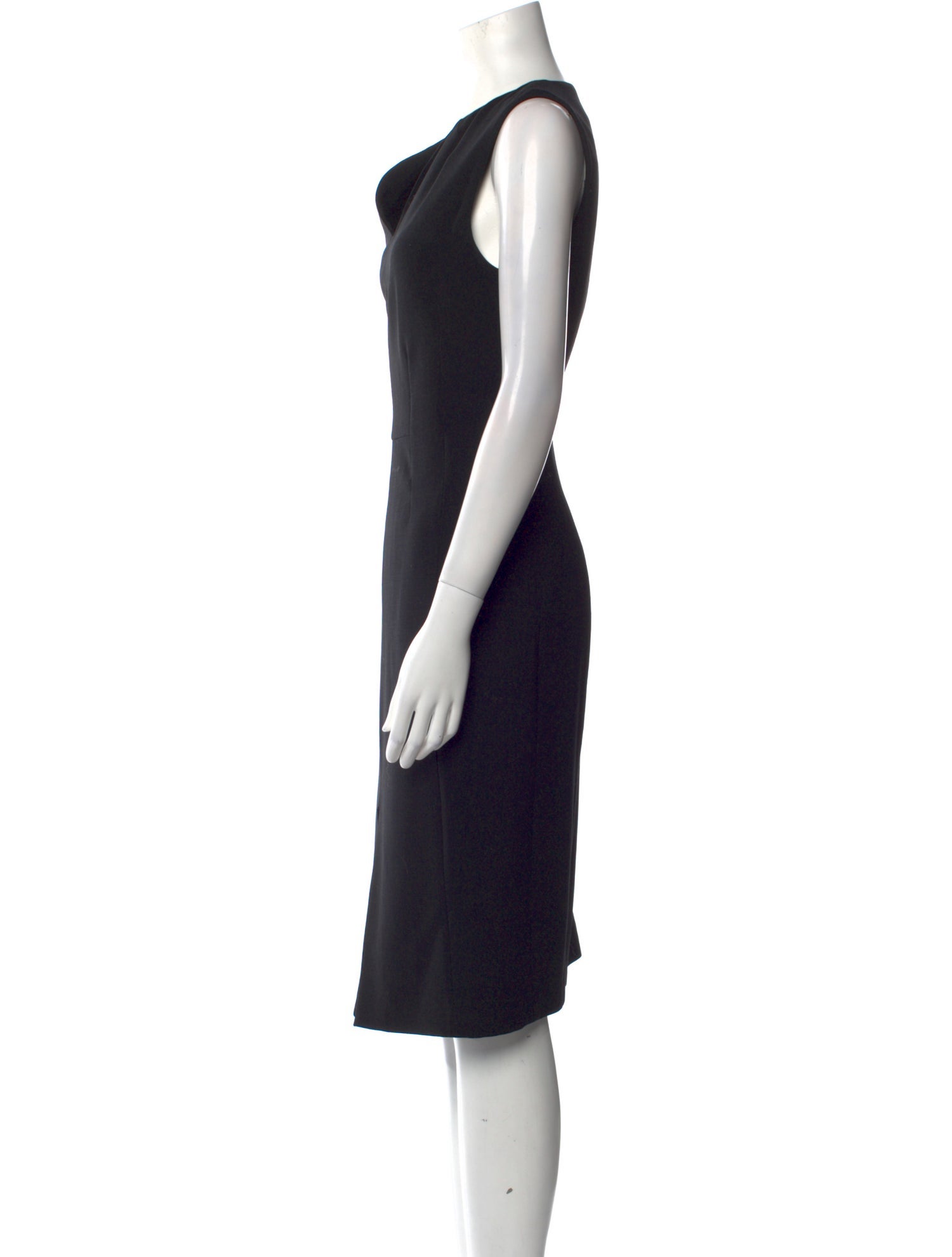 Agnona Virgin Wool Midi Length Dress