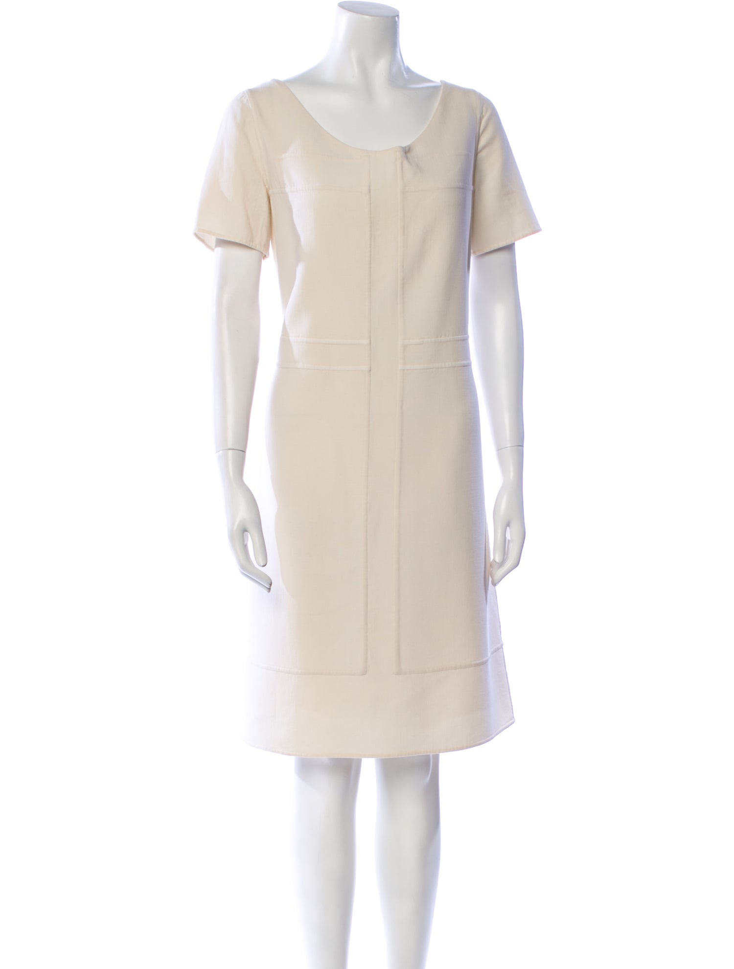 Agnona Wool Knee-Length Dress